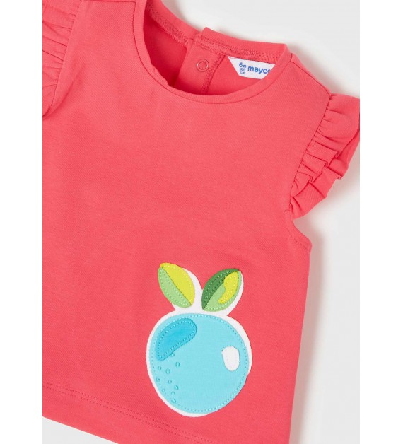 Mayoral Σετ Σορτς Σταμπωτό Baby Κορίτσι