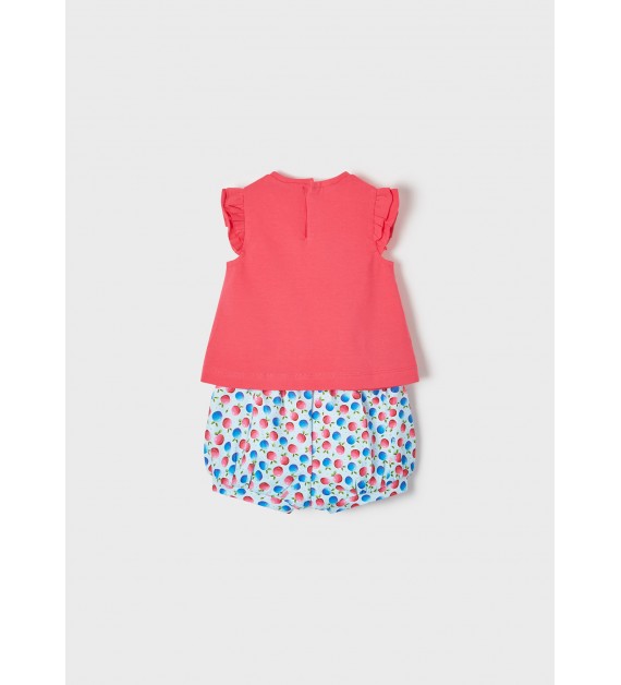 Mayoral Σετ Σορτς Σταμπωτό Baby Κορίτσι