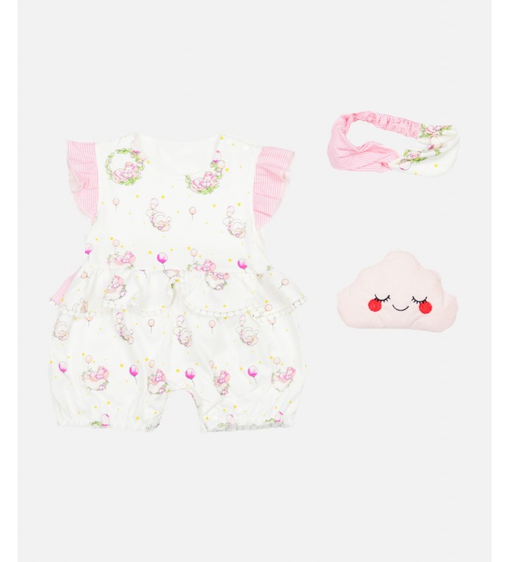 Εβίτα Σετ 3 Τεμαχίων Baby Κορίτσι
