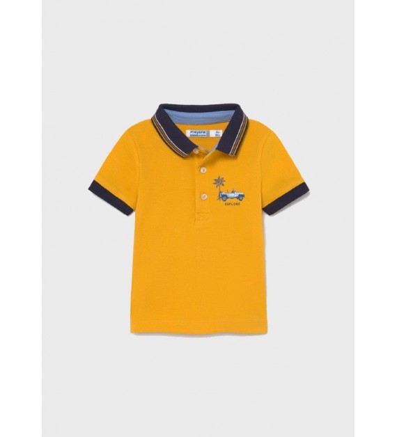 Mayoral Πόλο Κοντομάνικο Μεταξοτυπία Baby Αγόρι