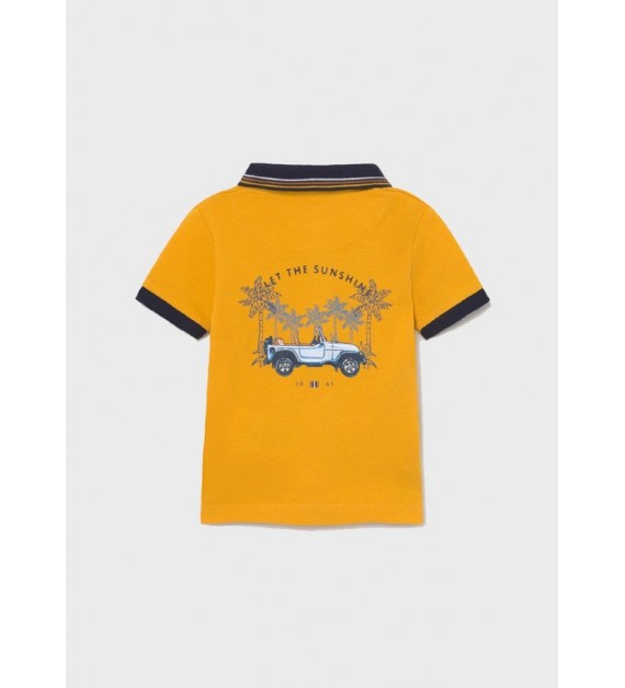 Mayoral Πόλο Κοντομάνικο Μεταξοτυπία Baby Αγόρι