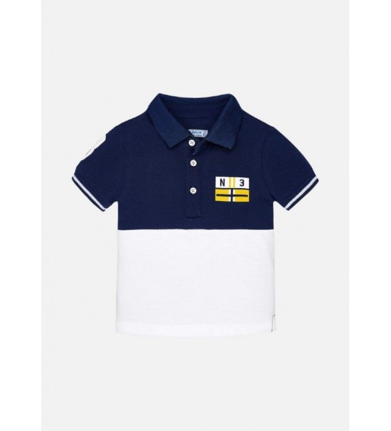 Mayoral Μπλούζα Κοντομάνικη Πόλο Baby Αγόρι