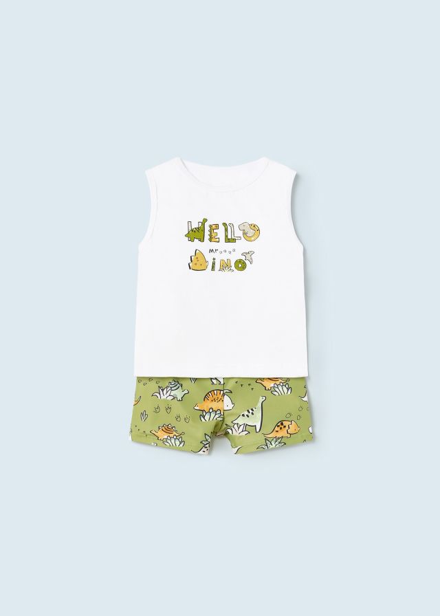 Mayoral Σετ 2 Τεμαχίων Με Σταμπωτό Μαγιό 23-01641-088