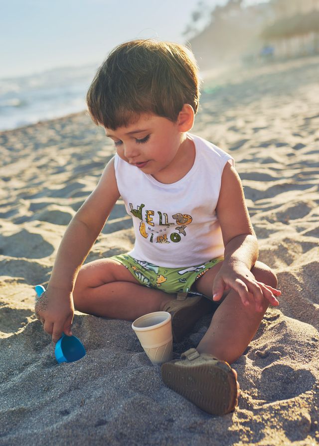 Mayoral Σετ 2 Τεμαχίων Με Σταμπωτό Μαγιό 23-01641-088