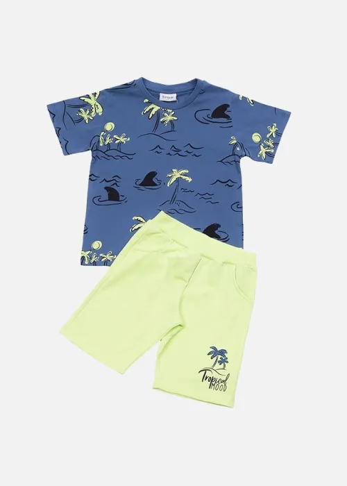 Trax Σετ Μπλούζα Με Βερμούδα Για Αγόρι 41425