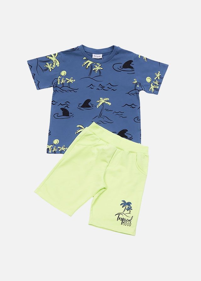 Trax Σετ Μπλούζα Με Βερμούδα Για Αγόρι 41425