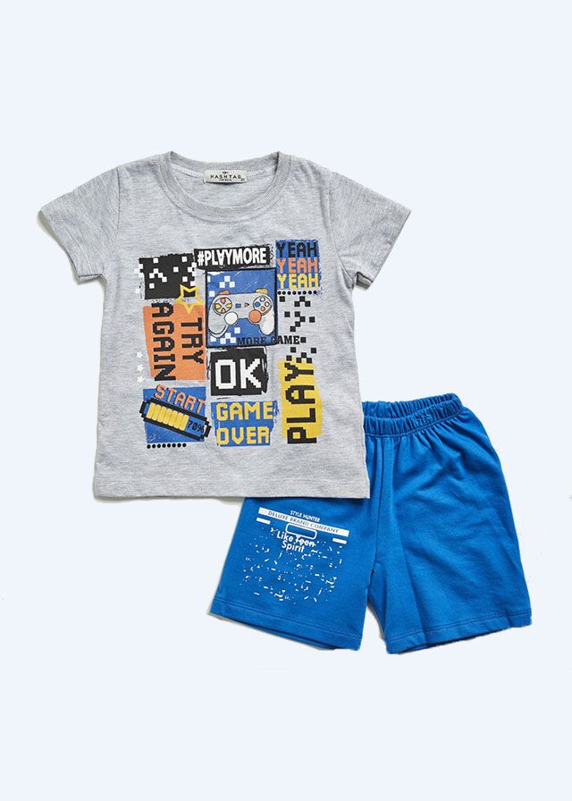 Hashtag Σετ 2 Τεμαχίων Μπλε 214800