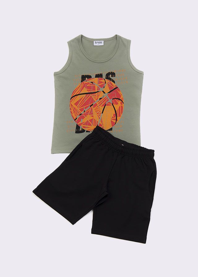 Trax Σετ 2 Τεμαχίων Χακί 41342