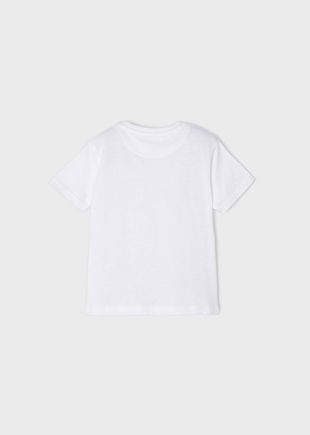 Mayoral Μπλούζα Κοντομάνικη Από Βιώσιμο Βαμβάκι Για Αγόρι