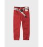 Hashtag Παντελόνι Εποχικό Με Ζώνη Για Αγόρι Κόκκινο 202714