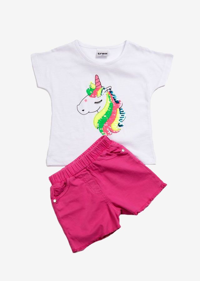 Trax Σετ 2 Τεμαχίων Ροζ Φούξια 39246