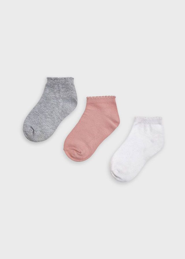 Mayoral Σετ 3 Καλτσάκια Κοντά 10-10877-050