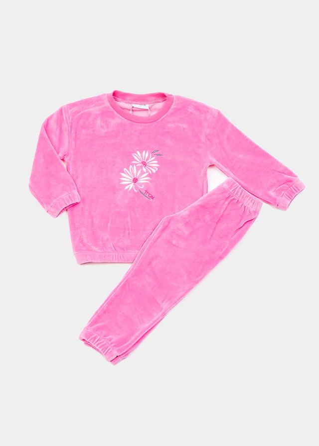 Trax Σετ 2 Τεμαχίων Βελούδινο Ροζ Φούξια 44743