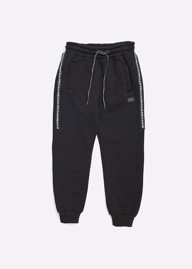 Hashtag Παντελόνι Φόρμας Μαύρο 227723