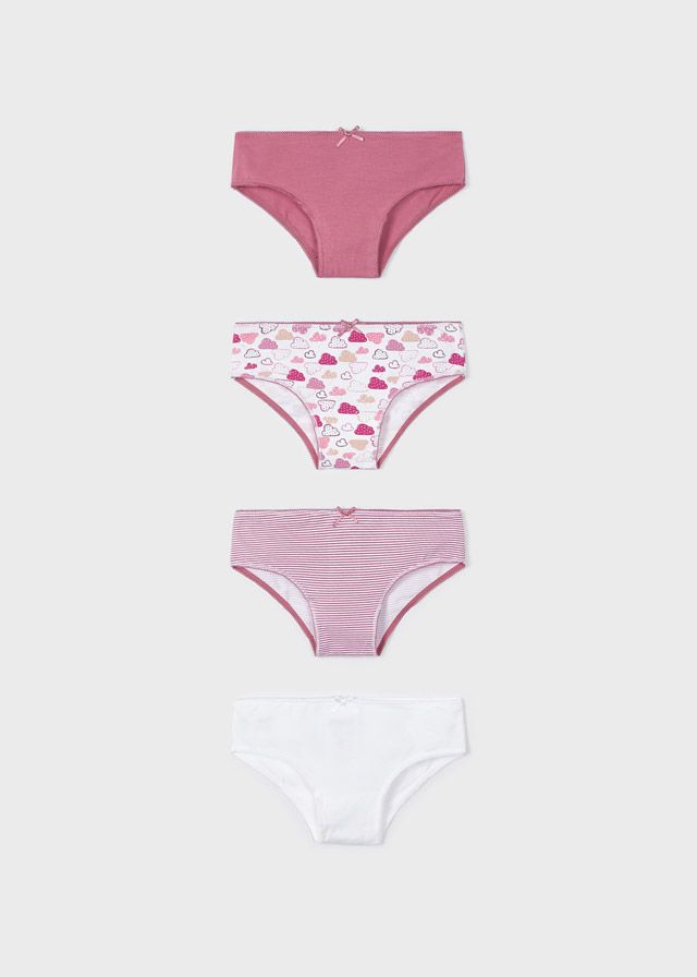 Mayoral Σετ 4 Βρακάκια Από Βαμβάκι 13-10560-021