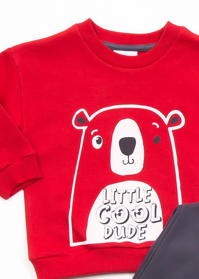 Trax Σετ Φόρμας Για Αγόρι Κόκκινο 44915