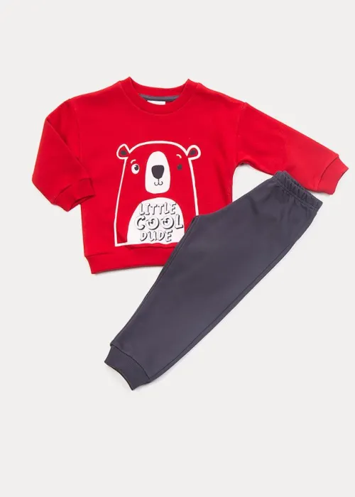 Trax Σετ Φόρμας Για Αγόρι Κόκκινο 44915