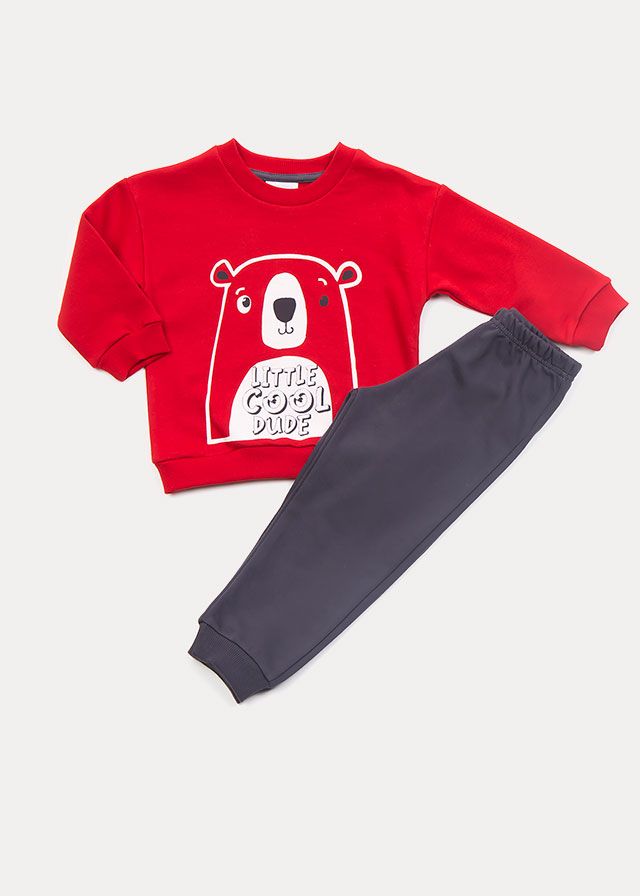 Trax Σετ Φόρμας Για Αγόρι Κόκκινο 44915