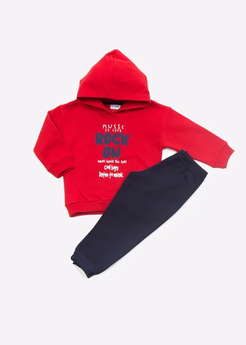 Trax Σετ Φόρμας Για Αγόρι Κόκκινη 44907