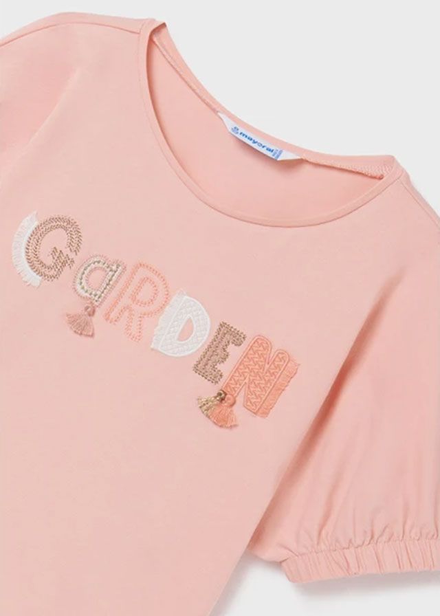 Mayoral Μπλούζα Κοντομάνικη ECOFRIENDS Κορίτσι