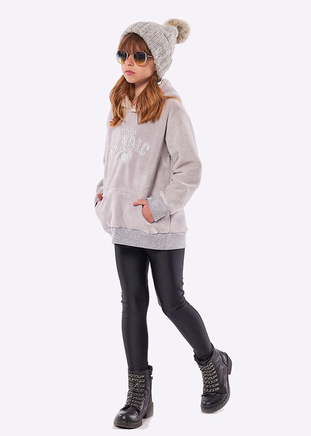 Εβίτα Φούτερ Για Κορίτσι Γκρι 239054