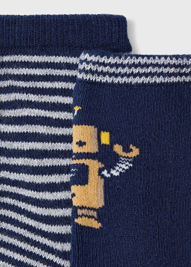 Mayoral Σετ 2 Kαλτσάκια Aντιολισθητικά 12-10269-044