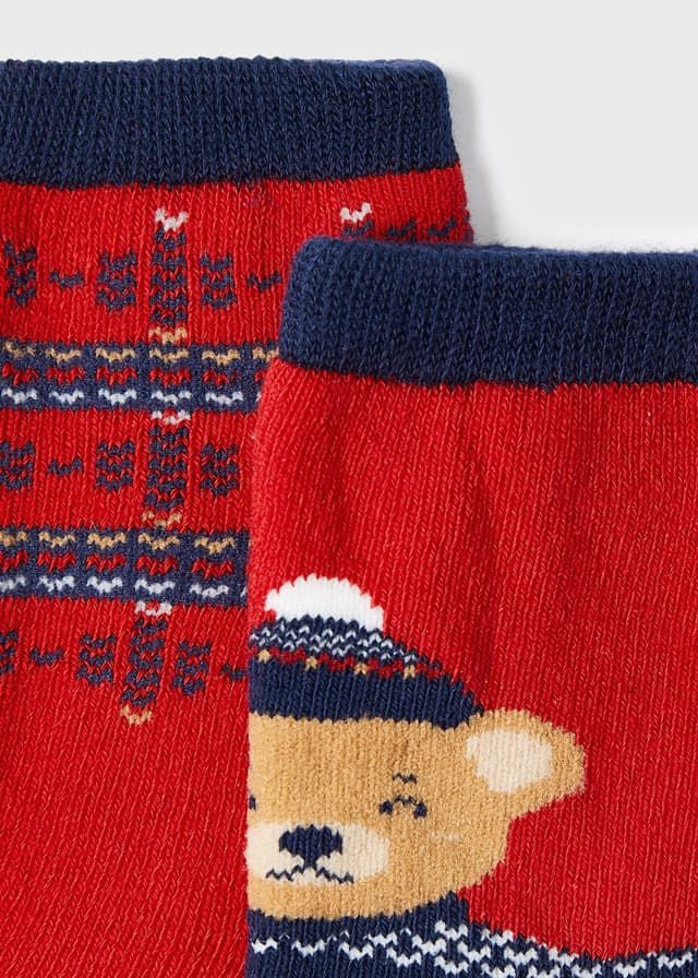 Mayoral Σετ 2 Καλτσάκια Αντιολισθητικά 12-10269-043