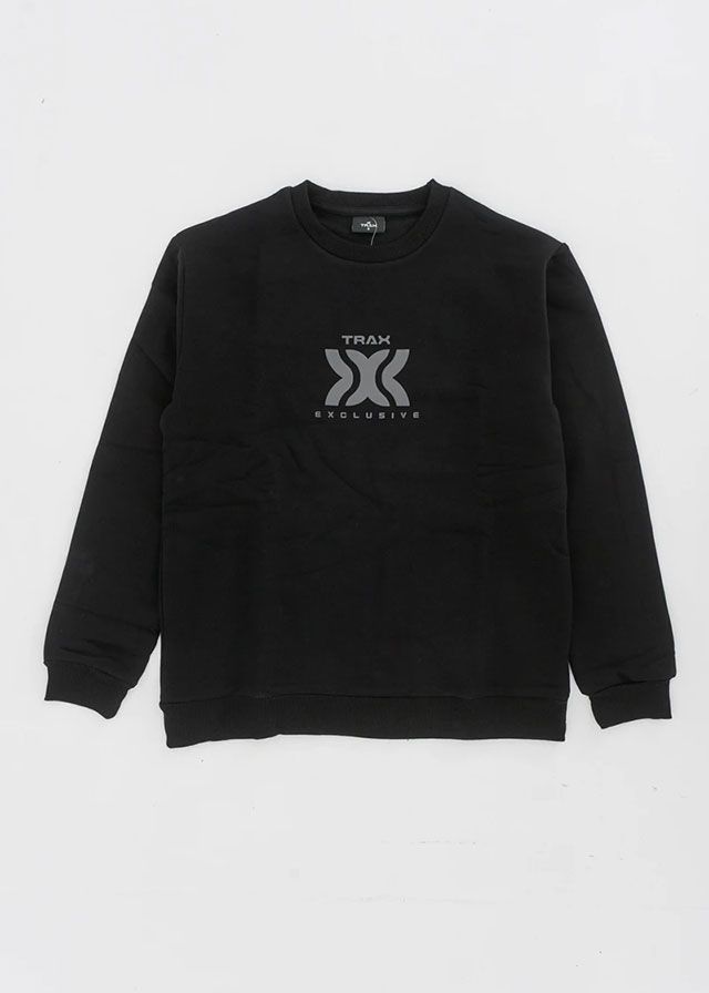 Trax Μπλούζα Φούτερ TRAX Exclusive Μαύρο 44304