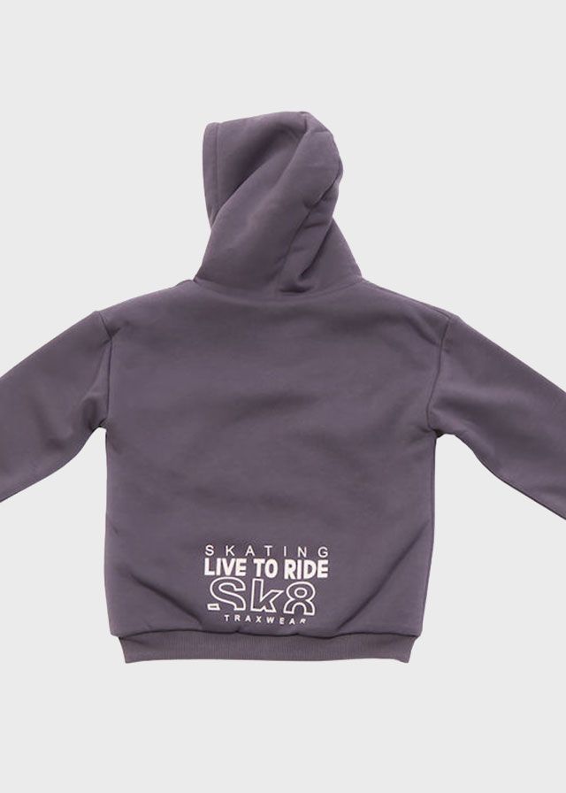 Trax Ζακέτα Με Επένδυση Γούνας Ανθρακί 42923