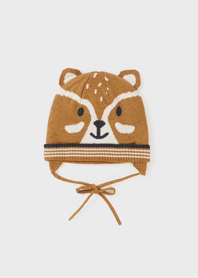 Mayoral Σκούφος Πλεκτός Με Αυτάκια Για Μωρό