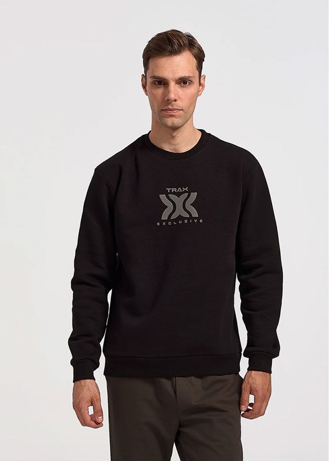 Trax Μπλούζα Φούτερ TRAX Exclusive Μαύρο 44304