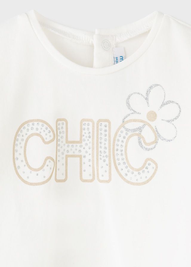 Mayoral Μπλούζα ECOFRIENDS Βασική Μακρυμάνικη Για Baby Κορίτσι