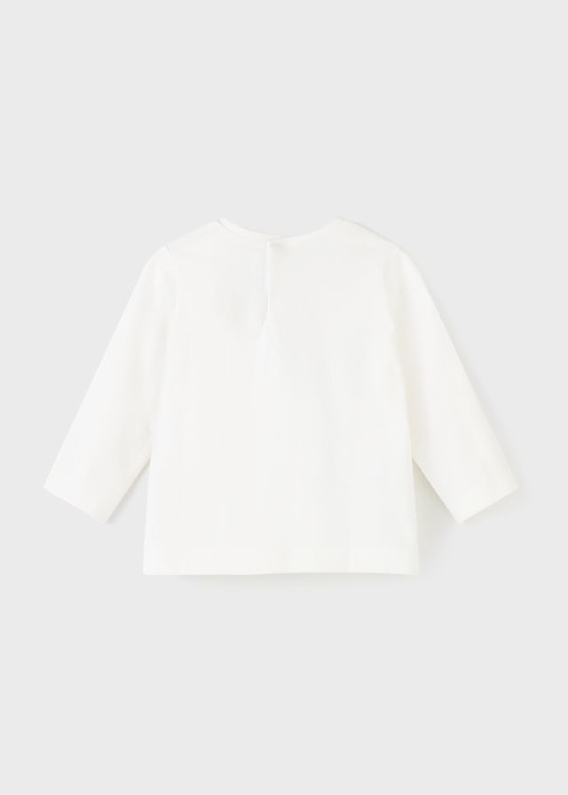 Mayoral Μπλούζα ECOFRIENDS Βασική Μακρυμάνικη Για Baby Κορίτσι