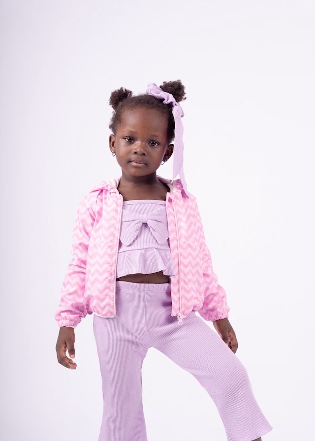 Εβίτα Τζάκετ Εποχικό Για Κορίτσι Ροζ 242216