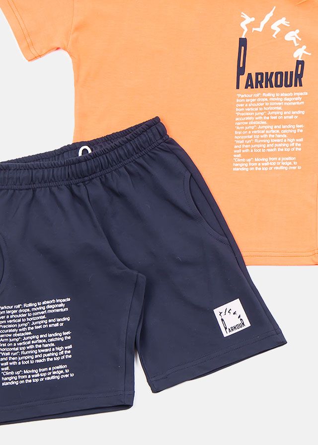 Trax Σετ 2 Τεμαχίων Πορτοκαλί 45339