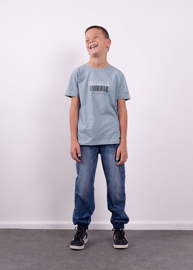 Hashtag Μπλούζα Κοντομάνικη Σιελ 242747