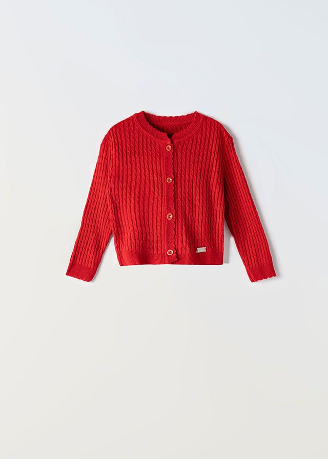 Εβίτα Ζακέτα Πλεκτή Κόκκινη 242215