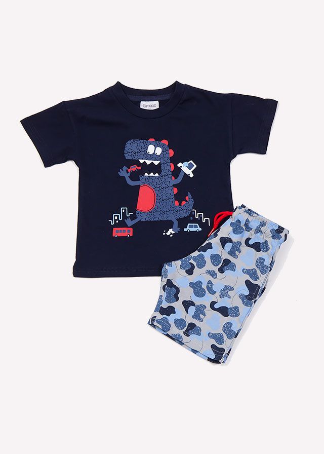 Trax Σετ 2 Τεμαχίων Μπλε Σκούρο 45432