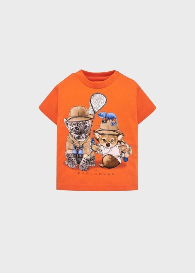 Mayoral Μπλούζα Κοντομάνικη Για Αγόρι 29-01019-079