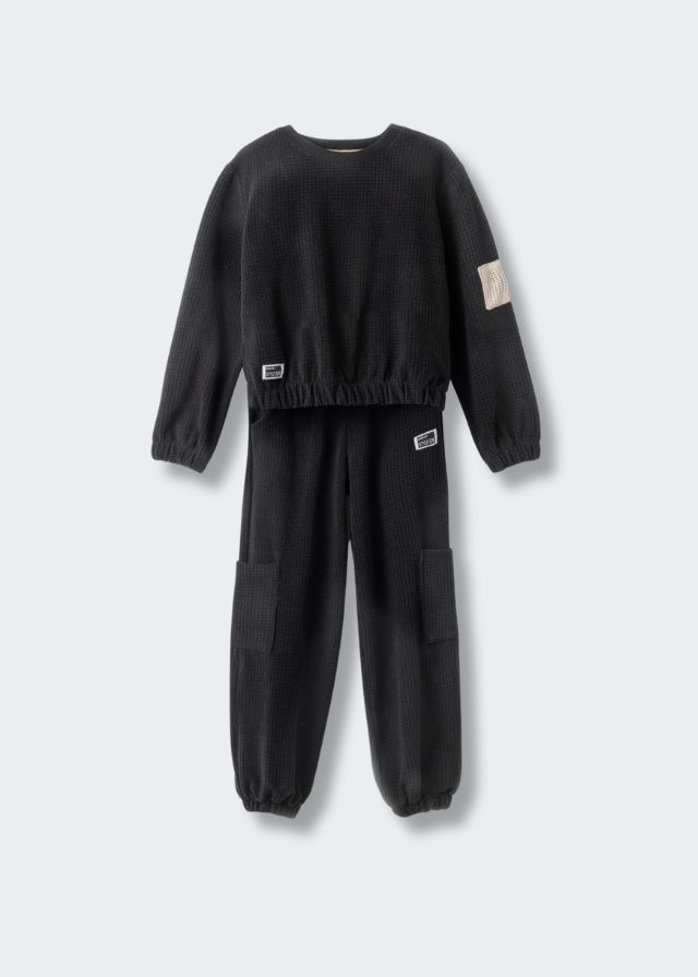 Εβίτα Σετ 2 Τεμαχίων Μαύρο 243015