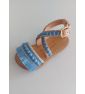 Χειροποίητα Πέδιλα Μπλε 24-05555-092