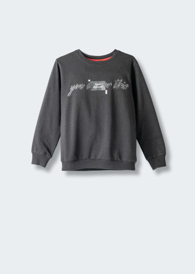 Hashtag Μπλούζα Μακρυμάνικη Μαύρο 243727