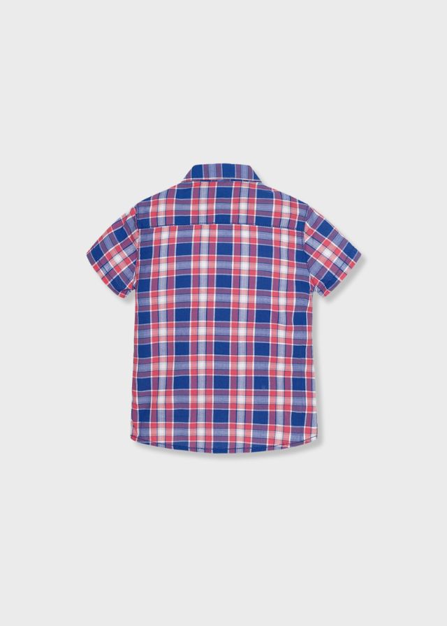 Mayoral Πουκάμισο Κοντομάνικο Καρό 27-01159-014