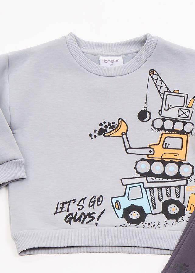 Trax Σετ 2 Τεμαχίων Γκρι 46930