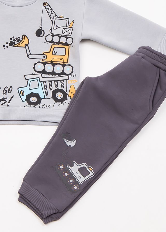 Trax Σετ 2 Τεμαχίων Γκρι 46930