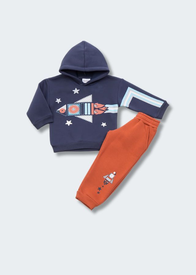 Trax Σετ 2 Τεμαχίων Μπλε Σκούρο 46908