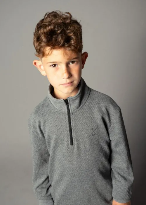 Hashtag Μπλούζα Μακρυμάνικη Γκρι 243740