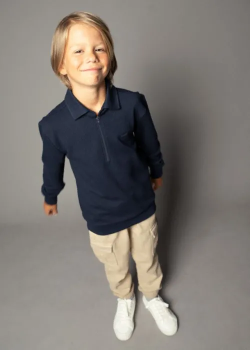 Hashtag Μπλούζα Μακρυμάνικη Μπλε 243739