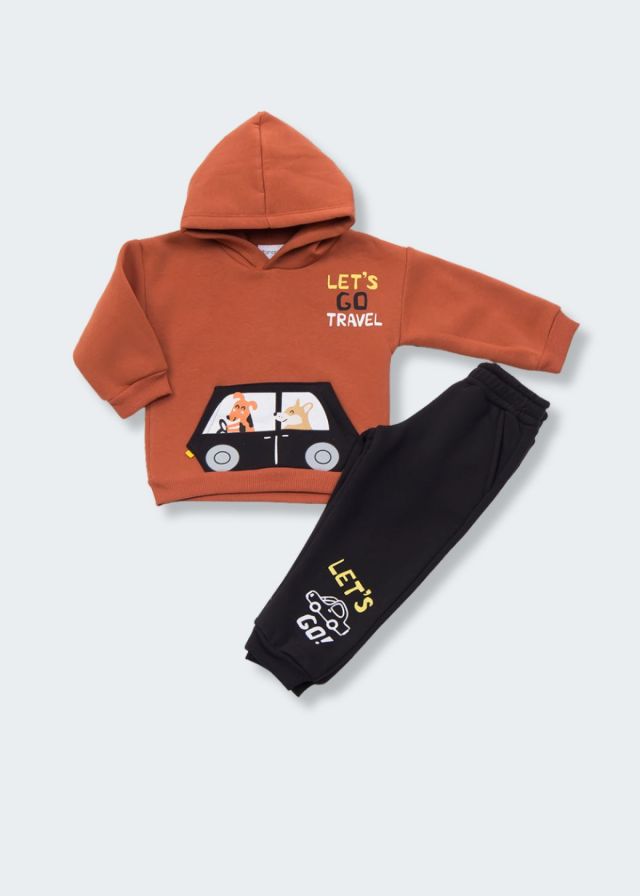 Trax Σετ 2 Τεμαχίων Κεραμιδί 46910