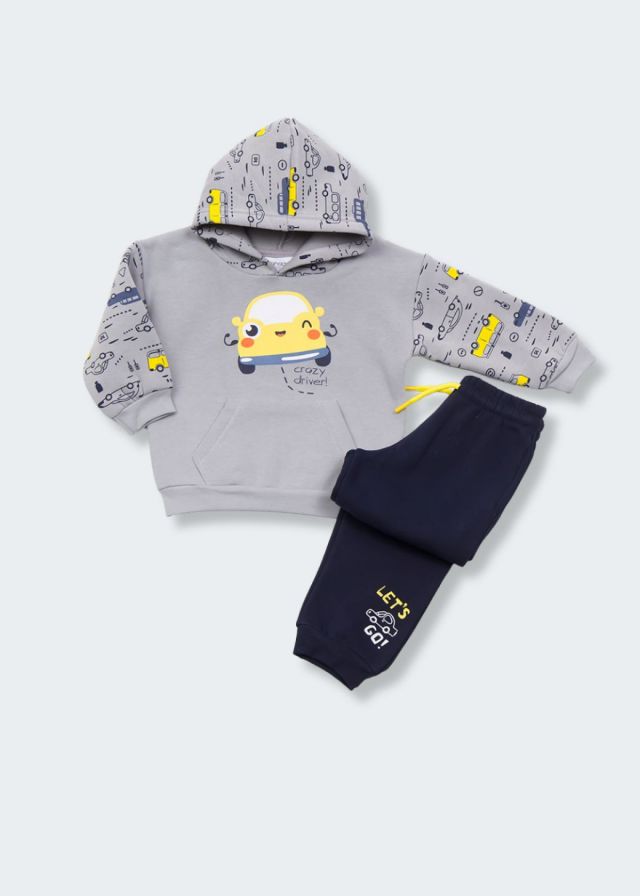 Trax Σετ 2 Τεμαχίων Γκρι 46907